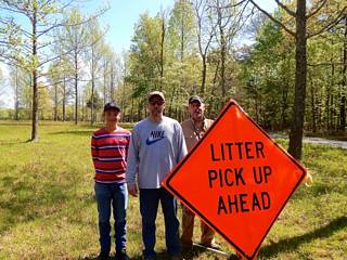 Clean up crew